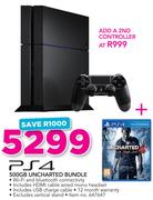 PS4 500GB Uncharted Bundle