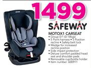 Safeway Moto X1 Carseat