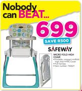 Safeway Micro Fold High Chair