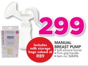 Snookums Manual Breast Pump
