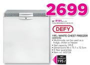 Defy 195Ltr White Chest Freezer DMF470