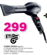 Etie Turbo Dryer DAC551