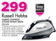 Russell Hobbs Fabric Express Steam Spray Iron RHI-628
