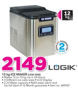 Logik 12Kg Ice Maker LSIM-300E