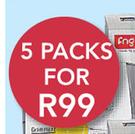 Fng 5 Pack Glasses-Each