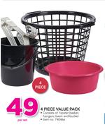 4 Piece Value Pack-Per Set