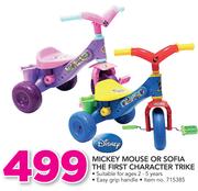 Disney Micky Mouse Or Sofia The First Character Trike
