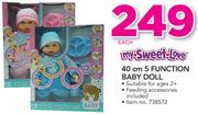 My Sweet Love 40cm 5 Function Baby Doll-Each