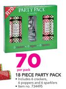 18 Piece Party Pack-Per Pack