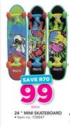 24" Mini Skateboard-Each