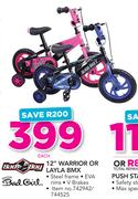 Bad Girl 12" Warrior Or Layla BMX-Each