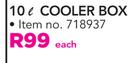 Camp Master 10Ltr Cooler Box-Each