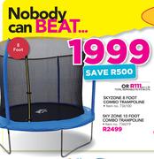 Bounceking Skyzone 10 Foot Combo Trampoline