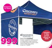 Discovery Adventures 3m x 3m Gazebo