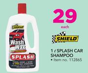 Shield 1Ltr Splash Car Shampoo-Each