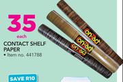Contact Shelf Paper-Each