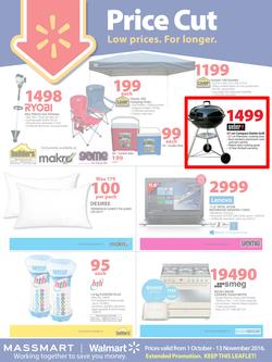Walmart : Price Cut (1 Oct - 13 Nov 2016), page 1