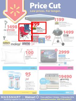 Walmart : Price Cut (1 Oct - 13 Nov 2016), page 1