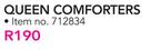 Queen Comforters-Per Set