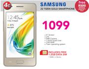 Samsung Z2 Tizen Gold Smartphone