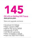Samsung 7" 3G Tab 3 Lite SM-T116-On My Meg 500 Topup