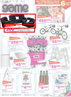 Game Malawi Stores (24 Nov - 29 Nov 2016), page 1