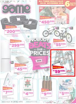 Game Malawi Stores (24 Nov - 29 Nov 2016), page 1