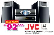 JVC 2.0 Micro DVD Hi-Fi UX-DN500