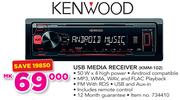 Kenwood USB Media Receiver KMM-102