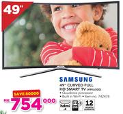 Samsung 49" Curved FHD Smart TV 49K6500
