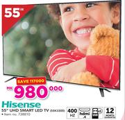 Hisense 55" UHD Smart LED TV 55K3300