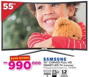 Samsung 55" FHD Curved Smart LED TV 55K6500