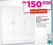 Home Concepts 3 Door Built In Cupboard White Interior Doors