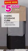 Fabric Storage Cube