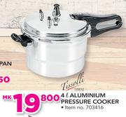 Tissolli 4Ltr Aluminium Pressure Cooker