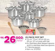 Bon Voyage 25 Piece Pot Set-Per Set