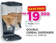 MainstaysDouble Cereal Dispenser