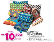 Assorted Comforters-Per Set