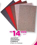Jackpot Assorted Carpets-Each