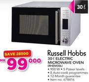 Russell Hobbs 30Ltr Electric Microwave Oven RHEM30L