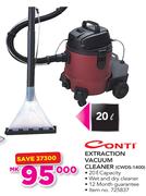 Conti 20Ltr Extraction Vacuum Cleaner CWDS-1400
