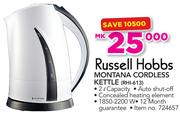 Russell Hobbs Montana Cordless Kettle RHI-613