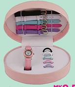 Digitime Leatherette Watch Set-Per Set