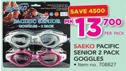 Saeko Pacific Senior 2 Pack Googles-Per Pack