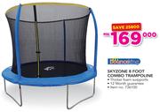 BounceKing Skyzone 8 Foot Combo Trampoline