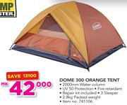 Camp Master Dome 300 Orange Tent