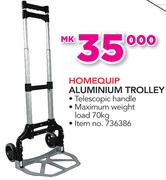 HomeQuip Aluminium Trolley