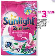 Sunlight Auto 2 In 1 Washing Powder-2Kg