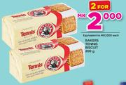 Bakers Tennis Biscuit-2x200g