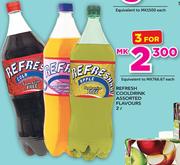 Refresh Cooldrink Assorted Flavours-3x2Ltr